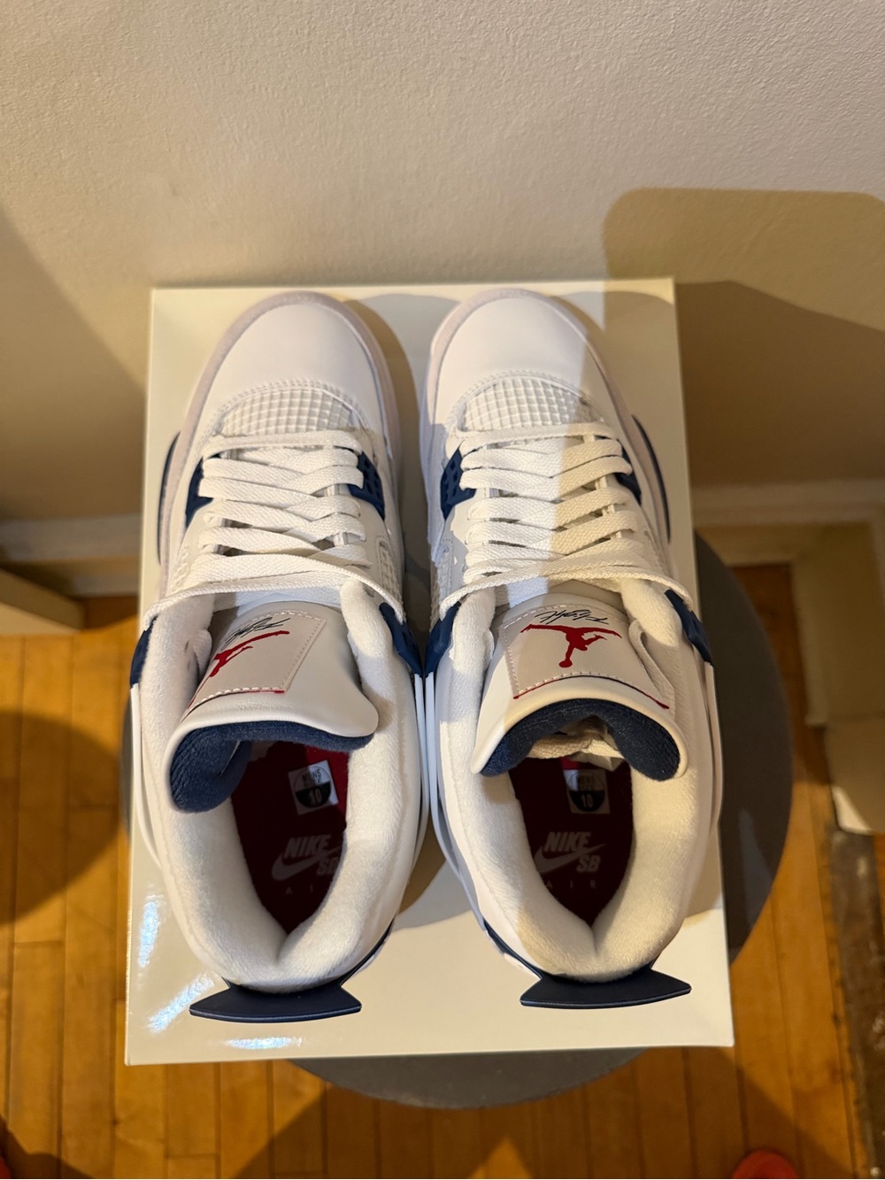 Nike Air Jordan 4 Retro SB Navy – Size 10 – Brand New - Picture 4 of 10